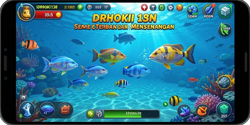 Screenshot gameplay <strong>IDRHOKI138</strong> menampilkan aksi tembak ikan yang seru.