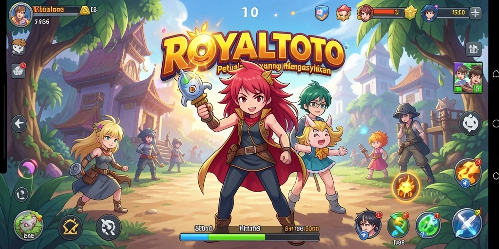 Tampilan gameplay ROYALTOTO yang menarik dan penuh aksi.