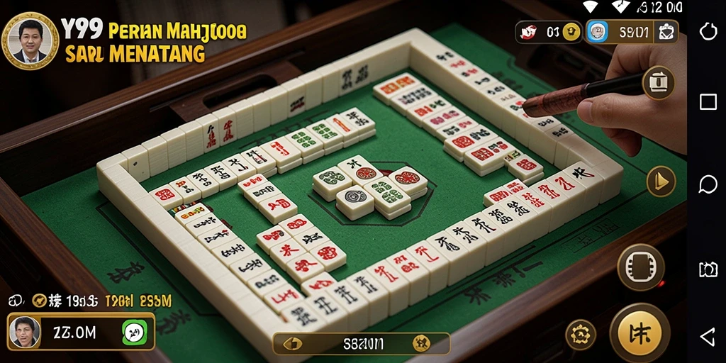 Screenshot Y89 menampilkan gameplay Mahjong yang menarik dan seru.